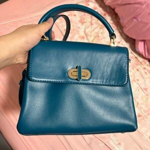 New Teal Crossbody Adjustable Handbag